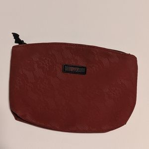 Ipsy Glam Makeup Bag Crimson Rose Lace Goth